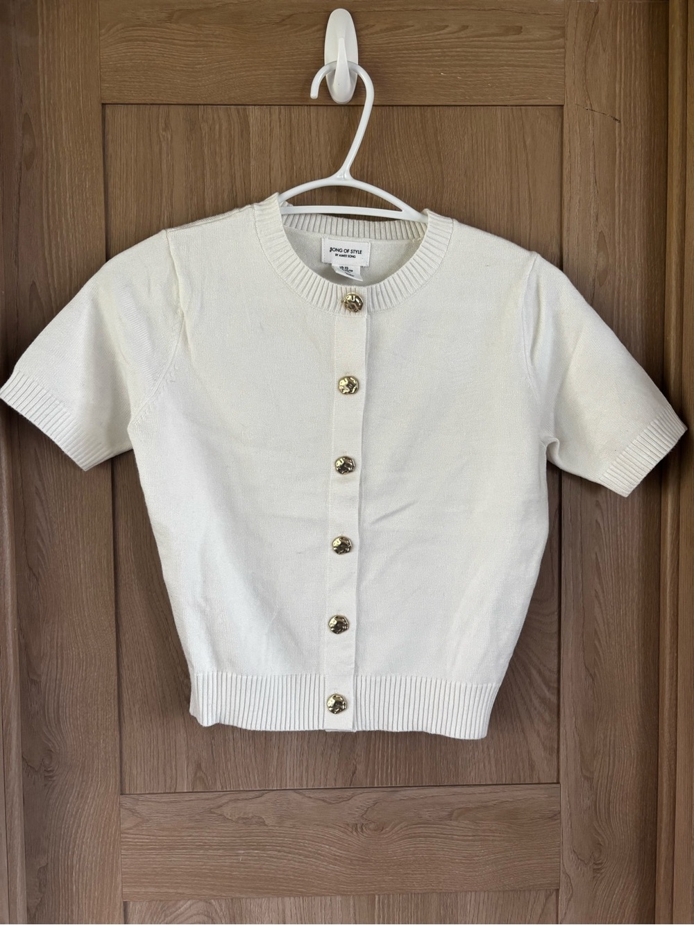 Revolve Song Of Style Cardigan Sweater Top Size XS Preppy French Country Cream